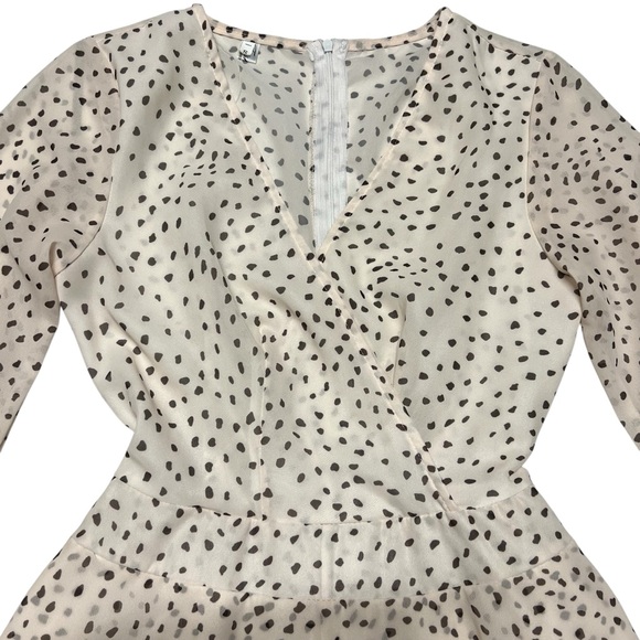 Classic Fashion Collection - Womens Polka Dot Romper Sz. Small - Picture 2 of 7
